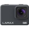 LAMAX Telecamera sportiva LAMAX X7.2: 4K 30 fps, stabilizzazione MAXsmooth, impermeabile fino a 40 m, WiFi, schermo da 2", slowmotion, timelapse, microSD fino a 128 GB