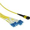 ACT 1 metro di cavo patch monomodale 9/125 OS2 fanout 1 X MTP femmina - 4 X LC duplex 8 fibre 1M 8X9/125 OS2 MTP/MPO(F) (R