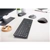 CHERRY KW 9100 SLIM - Tastiera - senza fili - 2,4 GHz, Bluetooth 4.0 - QWERTY - Inglese - Europa - Interruttore a chiave: CHERR