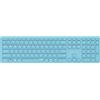 Rapoo E9800M Tastatur RF Wireless + Bluetooth QWERTZ Deutsch Blau (00220286)