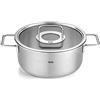 Fissler Pure Collection Bratentopf mit Glasdeckel 24 cm 086-125-24-000/0 4009209398617