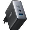 Anker Power Bank, "736" 100 W, QC 3.0, 2 x USB Type C, 1 x USB, nero,