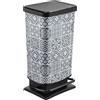 Rotho Paso Cestino per rifiuti 40 l, ornamento ROTHO 1754111015