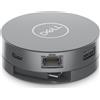 DELL Adattatore multiporta USB-C 6 in 1 - DA305 - Cablato - USB 3.2 Gen 2 (3.1 Gen 2) Type-C - 10,100,1000 Mbps - S
