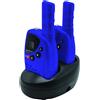 Lexibook 3 miglia walkie-talkie ricaricabile con base di ricarica