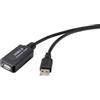 Renkforce RF-4535088 Cavo USB 20 m USB 2.0 USB A Nero (RF-4535088)