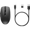 HP Maus 710 Kabellos BT/USB-A/C-Empfänger 7 Tasten Schwarz