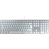 CHERRY KC 6000C FOR MAC tastiera Universale USB QWERTY Nordic Argento