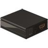 Goobay 58477 splitter audio nero