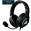 Newskill Sobek 7.1 2ª Gen Auriculares Gaming RGB USB Cancelación de Ruido para PC/PS4/PS5/Mac Negro