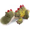 NICI peluche Dino Fossily sdraiato 45 cm, VERDE