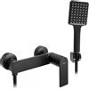 Rea Miscelatore per doccia con accessori STORM nero (REA-B8033)
