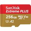SANDISK Adattatore SanDisk Extreme PLUS/micro SDXC/256GB/UHS-I U3/Classe 10/+