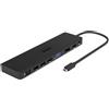 Port Designs PORT connect TRIPLE SCREEN TRAVEL - Dockingstation - USB-C 3.1 Gen 2 - DP, HDMI, VGA - 1GbE
