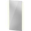 Duravit Ketho.2 miroirs, champs de lumière LED latéraux, 400x700x33 mm, avec fonction de variation, avec interrupteur à capteur, K27070000000000, K27070000000000