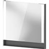 Duravit Collection One Miroirs, champs lumineux latéraux, intensité lumineuse variable, 800x750x65mm, QA7082049490000, QA7082049490000