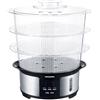 Heinner Pentola a vapore Heinner Master Collection HSA-1000XMC, 1000 W, 12 litri, Argento/Nero