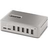StarTech.com Hub USB-C 3.0 10 Porte (8 USB-A + 2 USB-C) Autoalimentato 10 Gbps