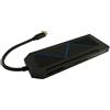 LC-Power USB-Hub LC-HUB-C-Multi-6-RGB
