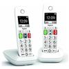 Gigaset Telefono cordless Gigaset E290 Duo bianco
