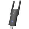 BenQ TDY31 Adattatore WLAN USB Wireless Dual-band 867 Mbit/s per PC e Lavagne