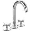 Villeroy & Boch Miscelatore per lavabo a tre fori Loop & Friends 60x225x177 mm cromato, 1 pz.