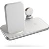 ZENS Caricabatterie ZENS 4in1 da 10 W con USB-C PD da 45 W Bianco