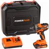 POWERPLUS POWDP20160 - Avvitatore a impulsi 1/2" 20V SET