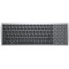 Dell Tastiera compatta DELL Pro Plus - KB740 - ceca/slovacca (QWERTZ), dimensioni standard (100%), senza fili, RF Wireless + Bluetooth, interruttore a forbice, QWERTZ, grigio, nero