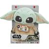 StarWars Peluche di Star Wars Mandalorian che salta Grogu