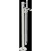 HANSA HANSAVANTIS Style Mitigeur de bain avec tube de trop-plein, saillie 209mm, accessoires inclus, chromé, 54832007, 54832007