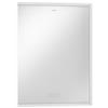 hansgrohe Xarita E miroir, éclairage LED avec capteur tactile capacitif, 600x50x700mm, blanc mat, chauffage du miroir, 54988700, 54988700