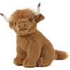 Living Nature peluche mucca highland piccolo