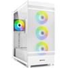 Sharkoon REBEL C50 RGB ATX Full Tower Bianco