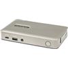 StarTech.com Docking Station USB-C - USB tipo C a DisplayPort 4K 30Hz o VGA - Ricarica USB Power Delivery da 65 W - Hub USB 3.1 Gen 1 a 4 porte - Dock USB-C Universale per Laptop - Mini Dock USB-C con Ethernet