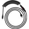 HyperX HP HyperX USB-C Cavo a spirale grigio-nero - Nero - Grigio - 1,37 m - 2 pezzi - HP - USB Tipo-A - USB Tipo-