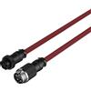 HyperX Cavi a spirale HyperX (rosso/nero)