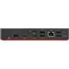Lenovo ThinkPad USB-C Dock Gen 2 - Docking station - USB-C - HDMI, 2 x DP - 1GbE - 90 Watt - Sudafrica (40AS0090SA)