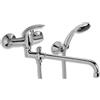 Novaservis Metalia 55 - Miscelatore da parete per vasca completo, cromo 55036,0