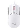HP HyperX Pulsefire Haste 2 - Mouse da Gaming bianco rosa