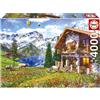 Educa - Puzzle 4000 Casa nelle Alpi