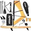 VirtuFit Surfer 305 SUP Board ORANGE con set da windsurf