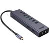 Lindy DST-Mini Duo, mini docking station USB-C per laptop 2x 4K HDMI