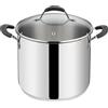 Lagostina 012896020524 Pentola Tempra 24cm Cromo lucido Acciaio