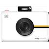 Kodak Step Touch Fotocamera Digitale 13Mp a Stampa Istantanea Touchscreen Bianco