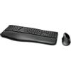 Kensington Tastiera e mouse senza fili Kensington Pro Fit Ergo - Set tastiera e mouse - senza fili - 2,4 GHz, Bluetooth 4.0 - Italiano - Nero