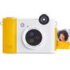 Kodak RODSMPCAMW Fotocamera Istant 5 Mp Bt Lenti Colorate Flash Microsd Bianco