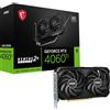 MSI GeForce RTX 4060 Ti VENTUS 2X BLACK 8G OC - Grafica - GeForce RTX 4060 Ti - 8GB GDDR6 - PCIe 4.0 x8 - 3 x Disp