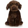 KeyCraft Living Nature peluche Labrador cioccolato 20 cm cane peluche