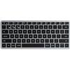 Satechi, tastiera QWERTY SLIM X1 Bluetooth USB-C con retroilluminazione, grigio